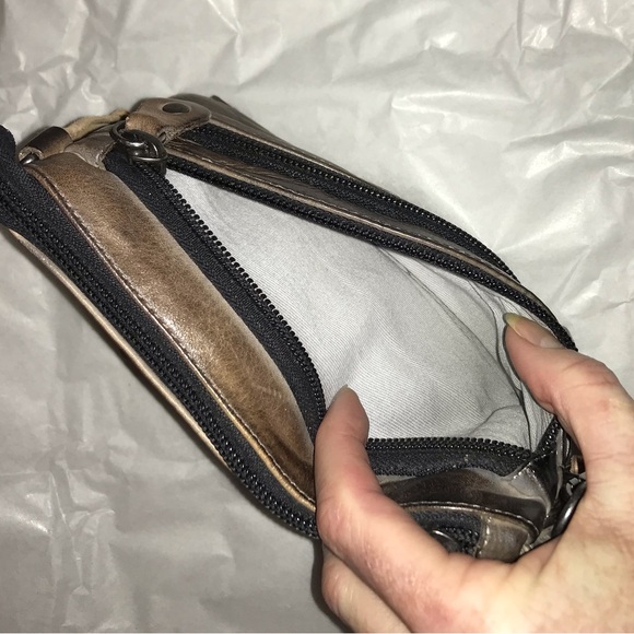 NWT Bed Stu Leather Viana Crossbody Belt Bag Wristlet Tonic Breeze MSRP $180 - Picture 14 of 16